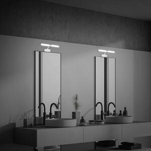 Φωτιστικό τοίχου LED Runt IP44 βραχίονας 4.000K ματ χρώμιο