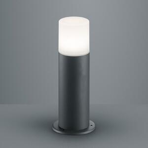 Trio Lighting Φωτιστικό βάσης από χυτό αλουμίνιο Hoosic, ανθρακί, Μαύρο, Μέταλλο, σύγχρονο