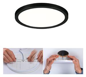 Paulmann Areo LED πάνελ στρογγυλό μαύρο 4000K Ø17.5cm