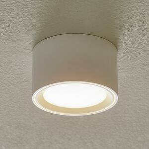 Nordlux Φωτιστικό οροφής LED Fallon, ύψος 6 cm, ρυθμιζόμενος, Λευκό, Σαλόνι / τραπεζαρία, Μέταλλο, σύγχρονο