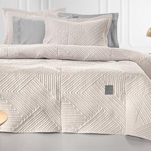 Κουβερλί King Size (250x240) + Διακοσμητική Μαξιλαροθήκη Guy Laroche Ziana Natural