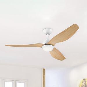 Westinghouse Ανεμιστήρας οροφής LED 7316140, DC, αθόρυβος, 132 cm, ρυθμιζόμενος, Ξύλου, Σαλόνι / τραπεζαρία, Πλαστικό, σύγχρονο