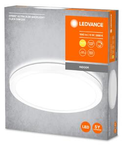 LEDVANCE Orbis Ultra Slim, λευκό, Ø 23,5 cm