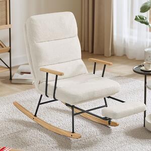 Κουνιστή Πολυθρόνα Μπουκλέ Relax (97x67x100) Songmics LYY016W01