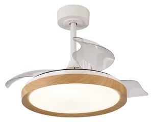 Ανεμιστήρας οροφής LED Mistral Mini ξύλινος DC αθόρυβος Ø 91 cm CCT