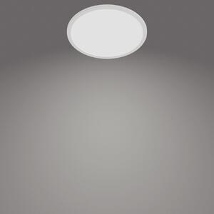 Philips SuperSlim LED IP44 Ø 24,5cm 4.000K λευκό, ρυθμιζόμενος, Λευκό, Μπάνιο, Μέταλλο