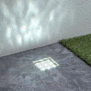 Φωτιστικό δαπέδου LED Walkover, IP68 8x8cm