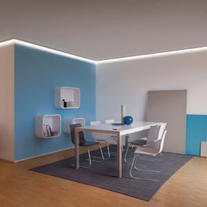 Paulmann Γωνιακό προφίλ για LED-Stripes, 2m, Γκρι, Πλαστικό, σύγχρονο