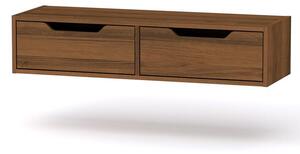 Κονσόλα Κρεμαστή Alberto 184-000025 100x32.5x22 Walnut