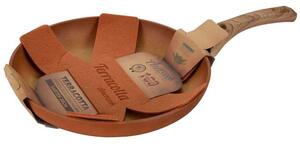 Τηγάνι Αντικολλητικό Terracotta ΑC850124 Φ24cm Natural-Terracotta Marva