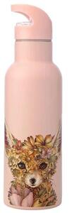 Ισοθερμικό Μπουκάλι Wild Planet Αλεπού Φενέκ JR0138 500ml Multi-Pink Maxwell&Williams