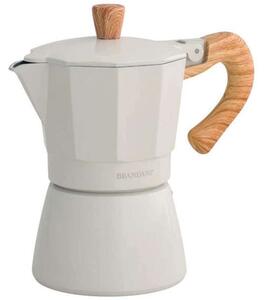 Καφετιέρα Espresso Νatural Express 53992 15x9x16cm 3Cups Natural-White Brandani