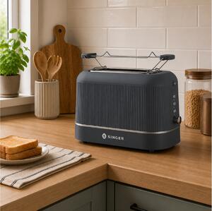 Τοστιέρα Singer Tiffanys TOA 1410AN - 850W - Blue/Gray