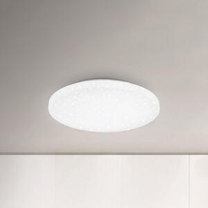 Briloner Φωτιστικό οροφής LED Case IP44 starry sky 840 Ø 40cm, Λευκό, Μπάνιο, Πλαστικό, σύγχρονο