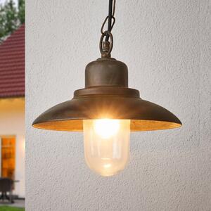 Moretti Luce Εξωτερικό κρεμαστό φωτιστικό PALERMO, Μπρούτζινο / Αντικέ ορείχαλκου, Μέταλλο, Εξοχική κατοικία / Ρουστίκ