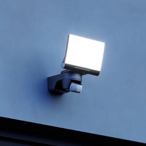 STEINEL Εξωτερικός προβολέας με αισθητήρα XLED Home 2 S μαύρος IP44, Μαύρο, Πλαστικό, σύγχρονο