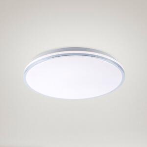 JUST LIGHT. GmbH Φωτιστικό οροφής Isabell LED, Ø 49 cm, Μεταλλικό, Μπάνιο, Πλαστικό, σύγχρονο
