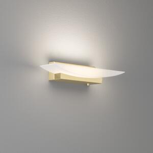 Φωτιστικό τοίχου LED Bowl TW CCT πλάτος 30 cm, ορείχαλκο