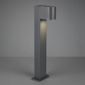 Trio Lighting Roya σοβατεπί φως, ανθρακί, ρυθμιζόμενος, Μαύρο, Μέταλλο, σύγχρονο