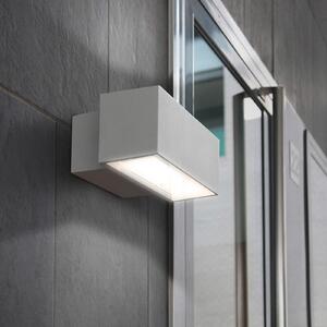 LEDS-C4 Afrodita φωτιστικό τοίχου εξωτερικού χώρου, κάτω, λευκό