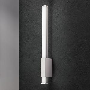 Στενό φωτιστικό τοίχου μπάνιου Argo με LED, IP44, 34cm