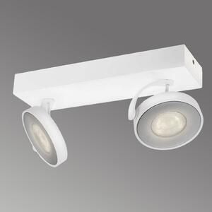 Philips Clockwork LED προβολέας οροφής λευκού χρώματος 2-φωτός