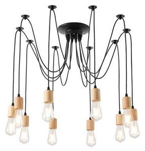 Φωτιστικό Οροφής Πολύφωτο Eurolamp Edison 144-30123
