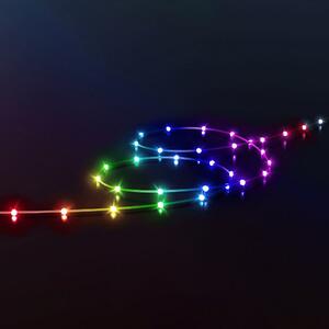 Αλυσίδα LED Twinkly Dots RGB, διαφανής, IP44, 10m