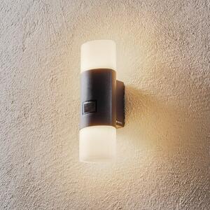 STEINEL L 910 S LED αισθητήρας φωτιστικού τοίχου ανθρακί, Μαύρο, Μέταλλο, σύγχρονο