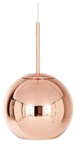 Tom Dixon - Copper Round LED Κρεμαστό φωτιστικό Ø25 Tom Dixon