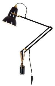 Anglepoise - Original 1227 Ορείχαλκος Φωτιστικό τοίχου μαζί με εξάρτημα τοποθέτησης Jet Black