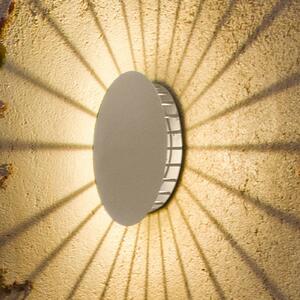 Vibia Meridiano 4720 εξωτερικό φωτιστικό τοίχου, κρεμ λευκό