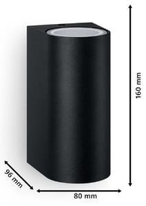 Εξωτερικό φωτιστικό τοίχου Philips Nightingale, 2-φωτο