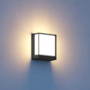 STEINEL L 40 C LED φωτιστικό τοίχου εξωτερικού χώρου ανθρακί, Μαύρο, Μέταλλο