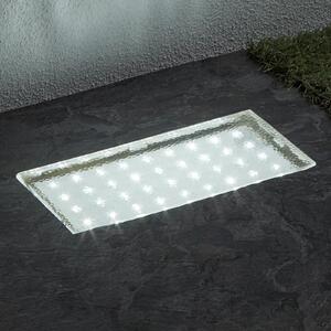 Ορθογώνιο φωτιστικό δαπέδου LED Walkover, 20 cm
