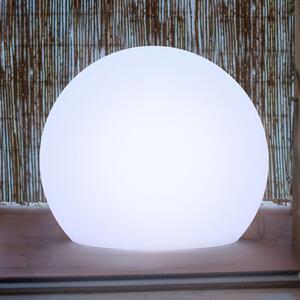 Newgarden Buly λάμπα δαπέδου, Ø 60 cm, Λευκό, Πλαστικό, σύγχρονο