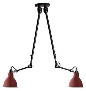 Lampe Gras - 302 Double Φωτιστικό οροφής Κόκκινο Lampe Gras