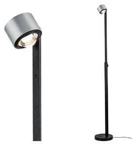Paulmann LED φωτιστικό δαπέδου Aldan, μεταλλικό, ρυθμιζόμενο, ρυθμιζόμενο,, ρυθμιζόμενος, Μαύρο, Σαλόνι / τραπεζαρία, Μέταλλο, σύγχρονο, Φως ανάγνωσης
