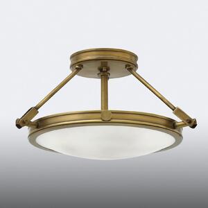 HINKLEY Φωτιστικό οροφής Collier 41.7cm spacer, Μπρούτζινο / Αντικέ ορείχαλκου, Γυαλί, Αντίκα