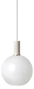 Ferm LIVING - Collect Κρεμαστό φωτιστικό Όπαλ Sphere Low Light Grey ferm LIVING