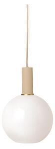 Ferm LIVING - Collect Κρεμαστό φωτιστικό Όπαλ Sphere Low Cashmere ferm LIVING