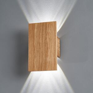 LED φωτιστικό τοίχου Shine-Wood δρυς 4xLED 15x25cm