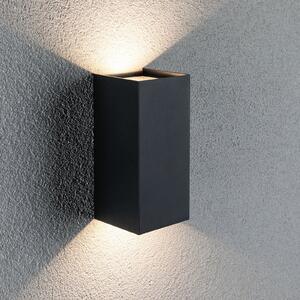 Φωτιστικό τοίχου εξωτερικού χώρου Paulmann Flame 2fl 22cm ανθρακί