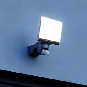 STEINEL Εξωτερικός προβολέας με αισθητήρα XLED Home 2 XL S μαύρος IP44, Μαύρο, Πλαστικό, σύγχρονο