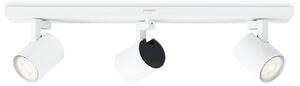 Philips Runner LED προβολέας οροφής λευκού χρώματος 3-φωτός., Λευκό, Σαλόνι / τραπεζαρία, Μέταλλο, σύγχρονο