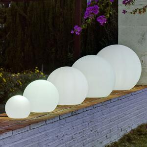 Newgarden Buly λάμπα δαπέδου, Ø 50 cm, Λευκό, Πλαστικό, σύγχρονο
