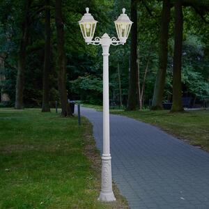 Φωτιστικό στύλο LED Artu Rut 2-φωτο E27 λευκό