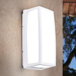 Λευκό φωτιστικό τοίχου LED Bob από αλουμίνιο, IP54