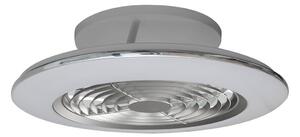 Ανεμιστήρας οροφής LED Alisio mini, ασημί