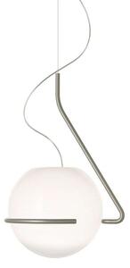 Foscarini - Tonda Κρεμαστό φωτιστικό Titanium/Λευκό Foscarini